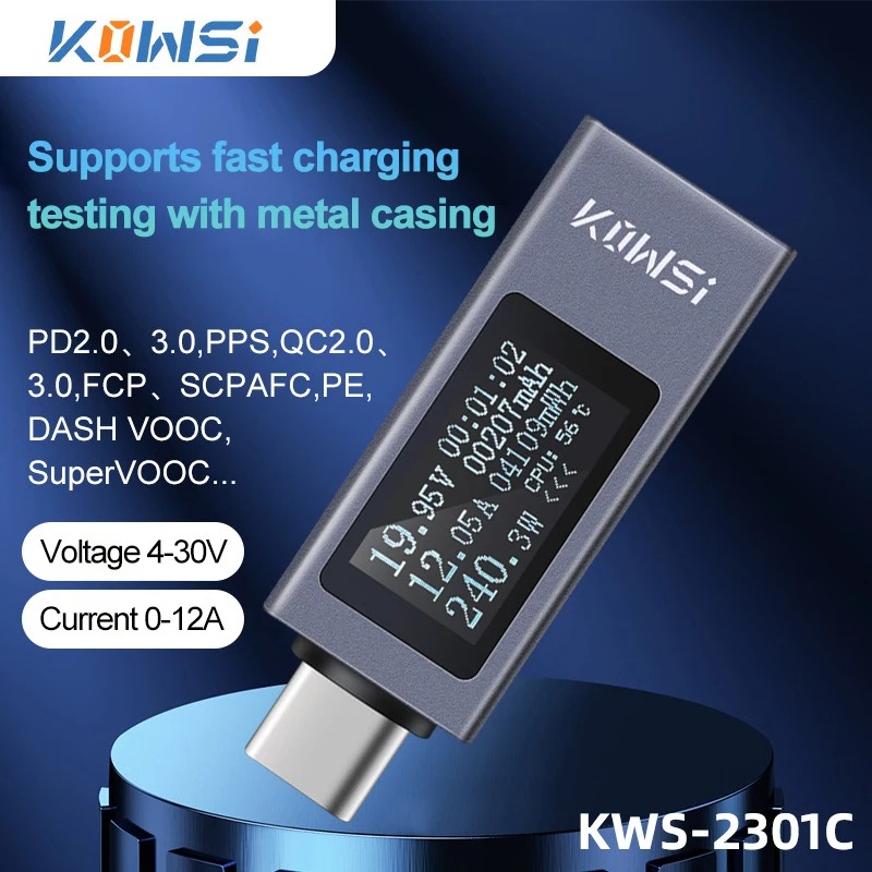 Type-C Current Voltage Monitor - Power Supply Tester 评论和价格