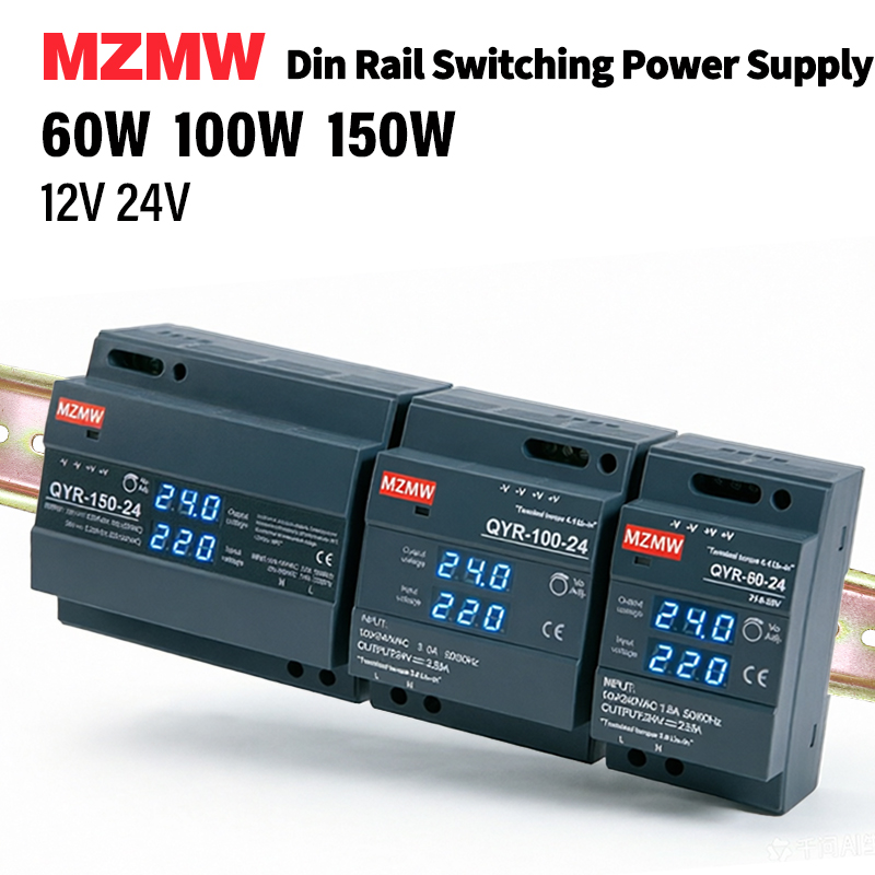 MZMW 60W 100W 150W DIN Rail Sw - Smps Power Supply 评论和价格