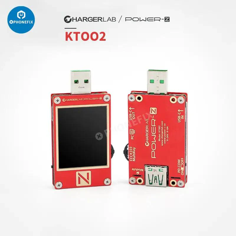 POWER-Z KM003C KT002 KM001 Typ - Power Supply Tester 评论和价格