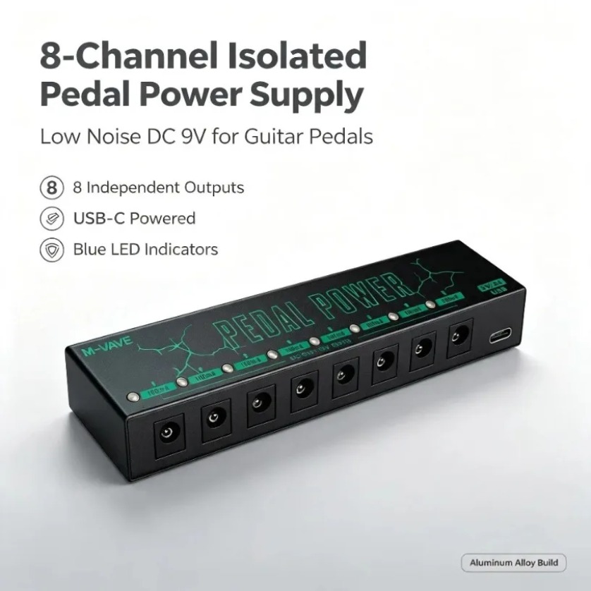 Compact 8 Channel Isolated Ped - Power Supply 评论和价格