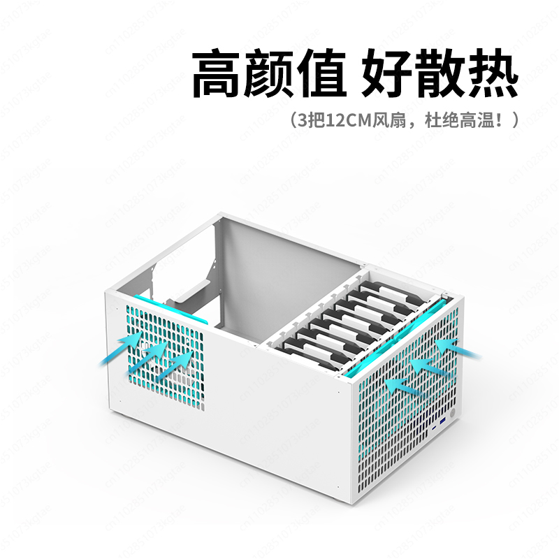 B8 8-position NAS chassis ATX  - Atx Power Supply 评论和价格