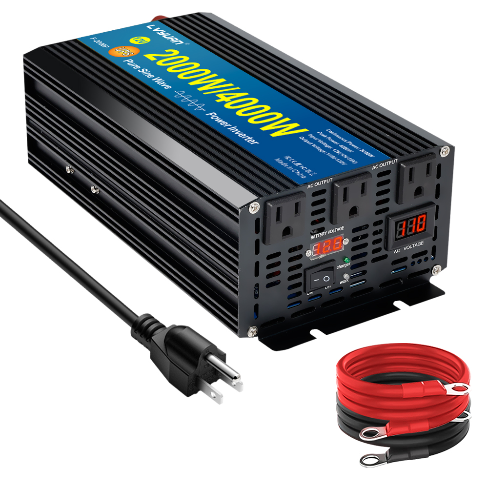 LVYUAN 1500W Inverter with UPS - Power Supply 12V 评论和价格