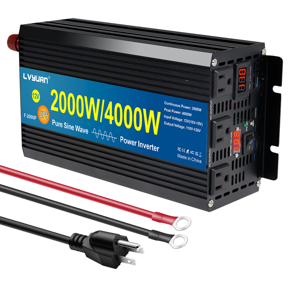 LVYUAN 1500W Inverter with UPS - Power Supply 12V 评论和价格