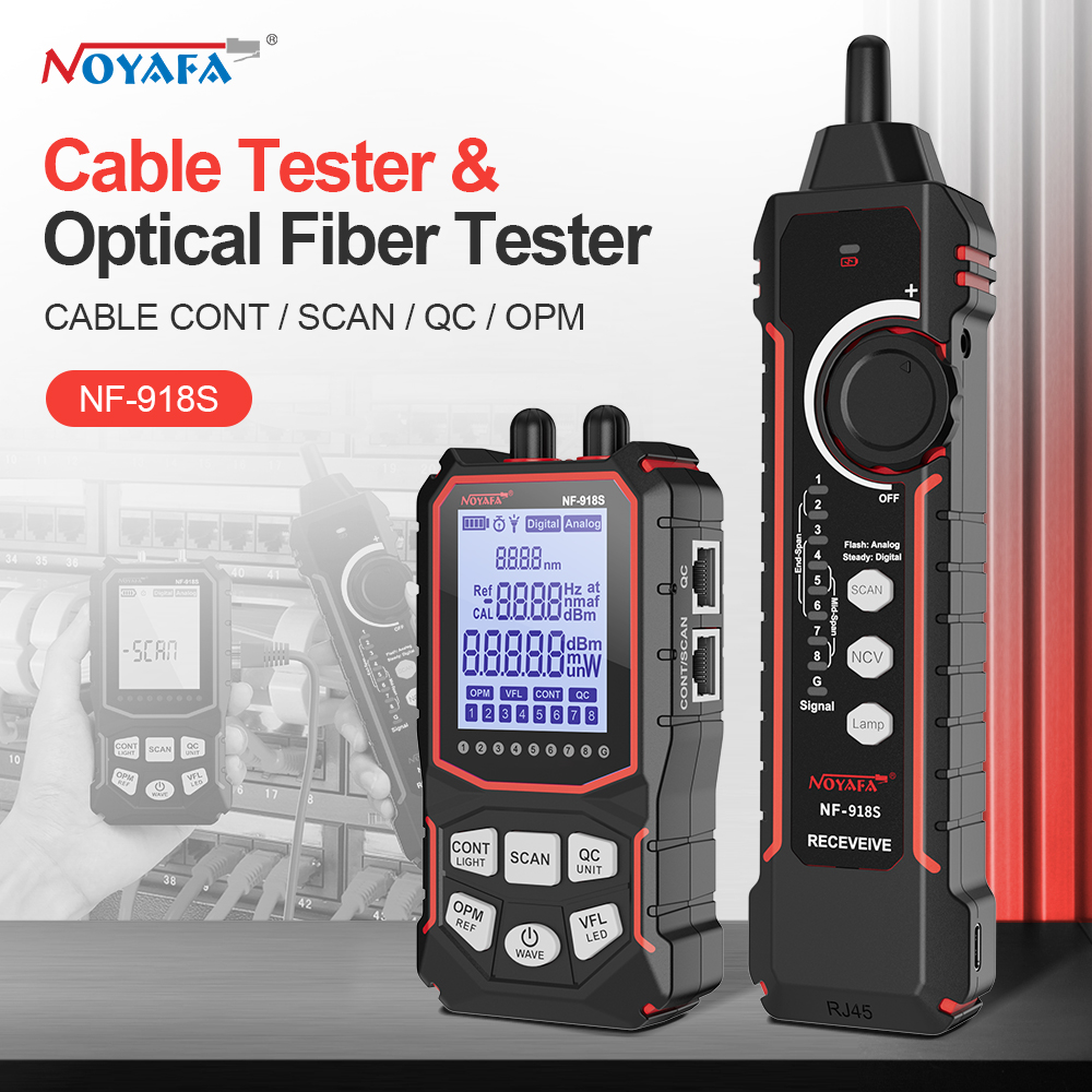 Noyafa Network Cable Tester LC - Power Supply Tester 评论和价格
