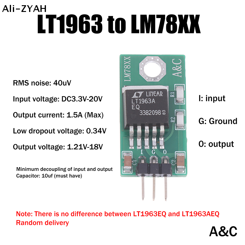 【TG16】1Pc 2026 New LT1963 - 78 - Power Supply 12V 评论和价格