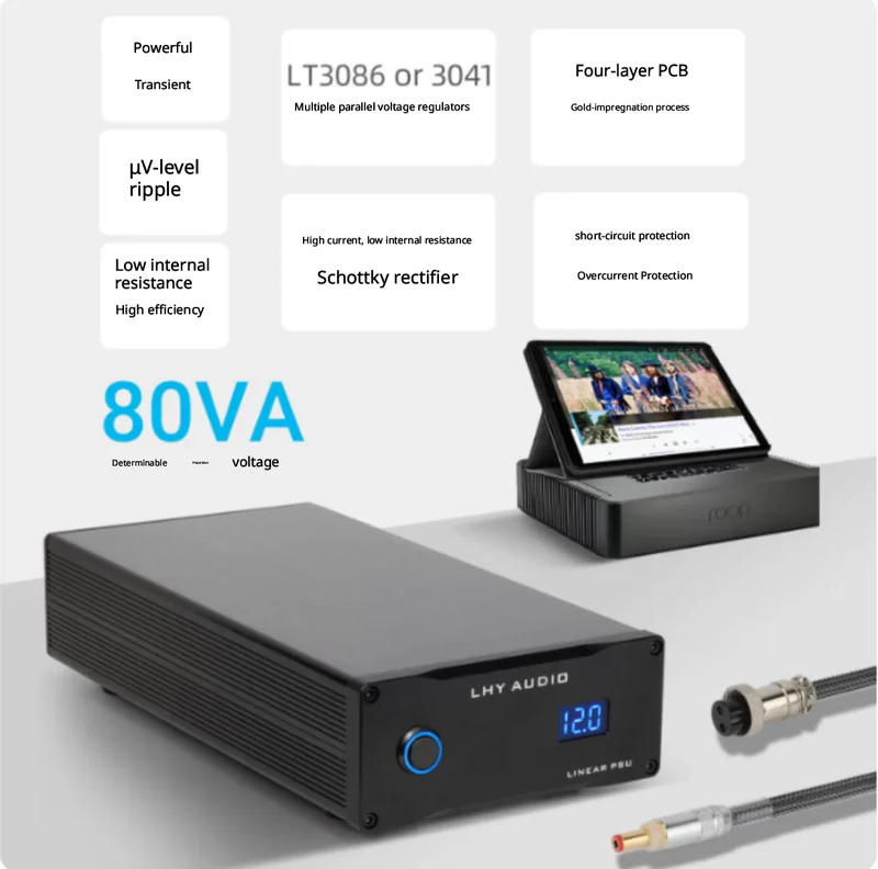 LHY 80W DC Linear Stabilized P - Power Supply 12V 评论和价格