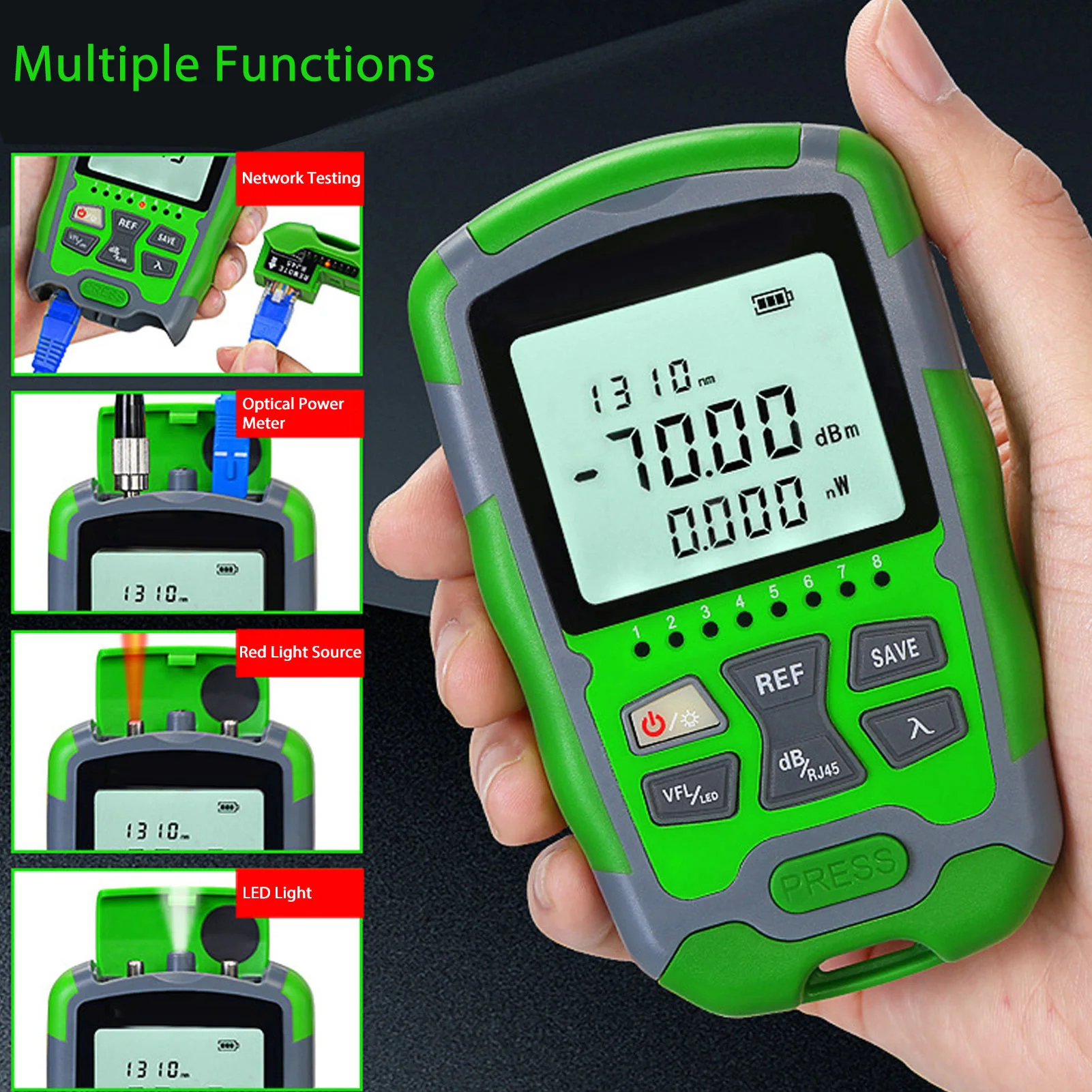 Red Light  Optic Cable Power T - Power Supply Tester 评论和价格