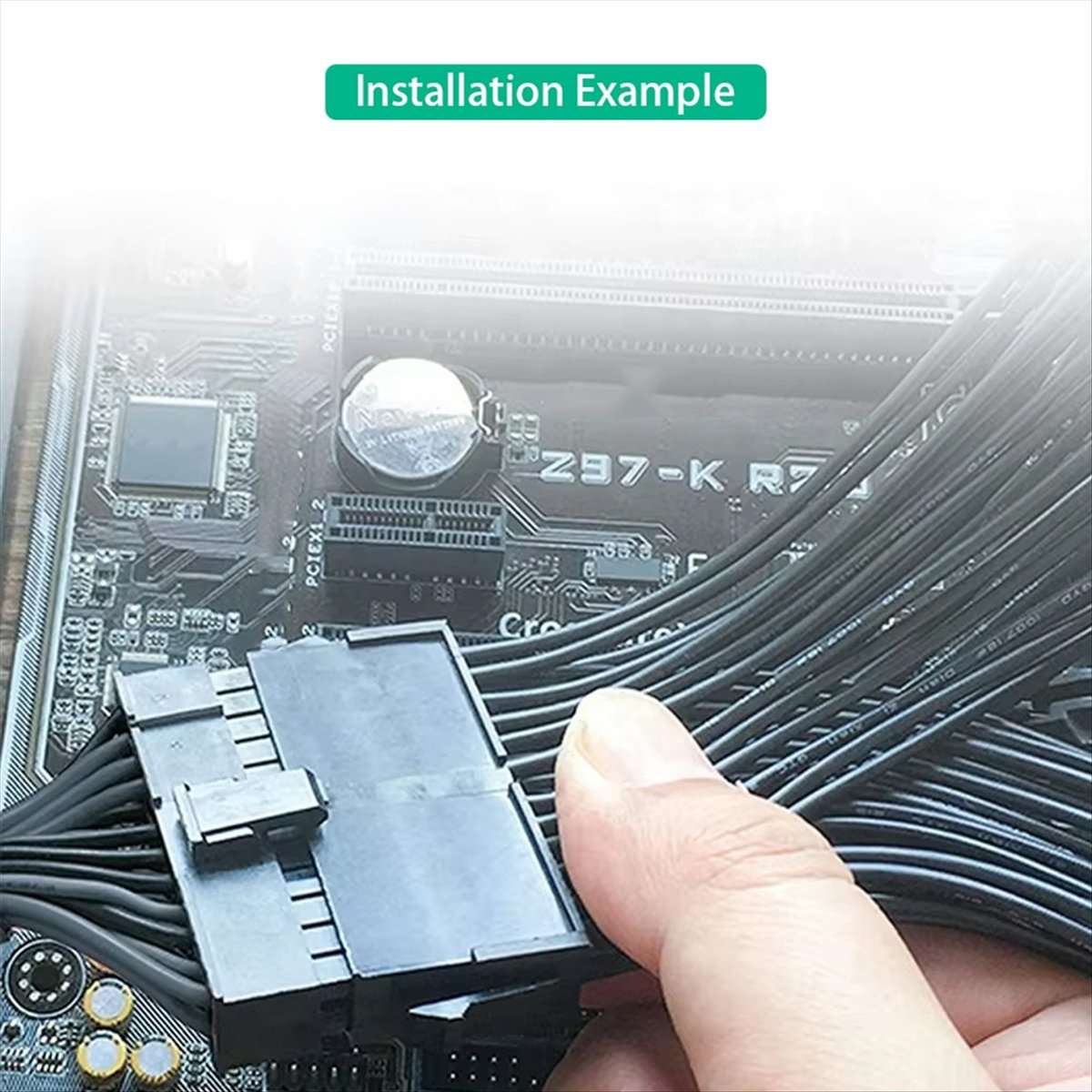 【A19R】ATX 24 Pin Male 1 to 3 P - Psu Computer 评论和价格