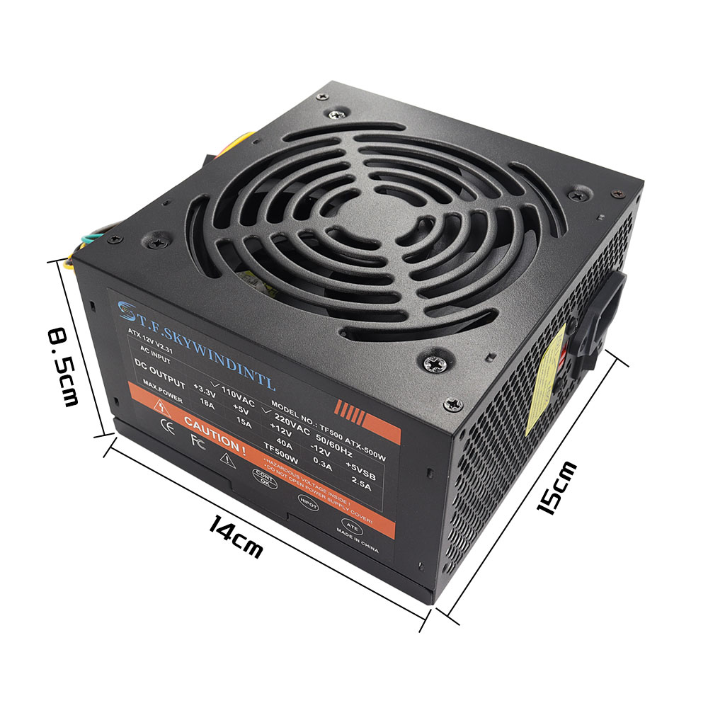 Cheap 500W Black ATX Desktop G - Power Supply 650W 评论和价格