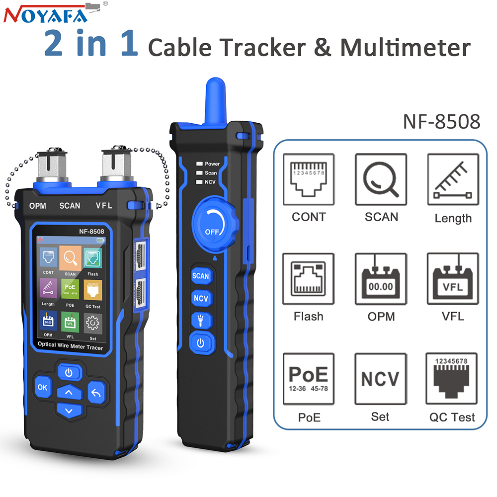 NOYAFA NF-8508 Network Cable T - Power Supply Tester 评论和价格