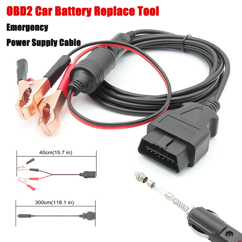OBD2 Automotive Battery Replac - Power Supply Tester 评论和价格